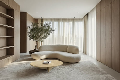 35.4 Natural Marble Stone Coffee Table