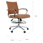 Sedia da ufficio ergonomica moderna per disegnatori