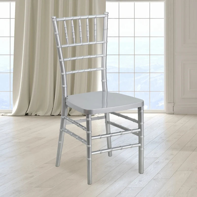 Sedia Chiavari impilabile in resina
