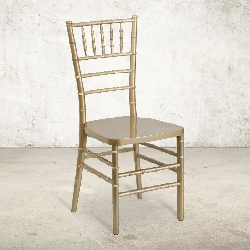 Sedia Chiavari impilabile in resina