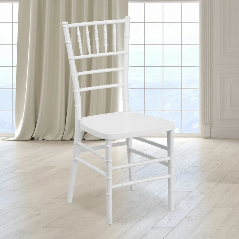 Sedia Chiavari impilabile in resina
