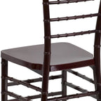 Sedia Chiavari impilabile in resina