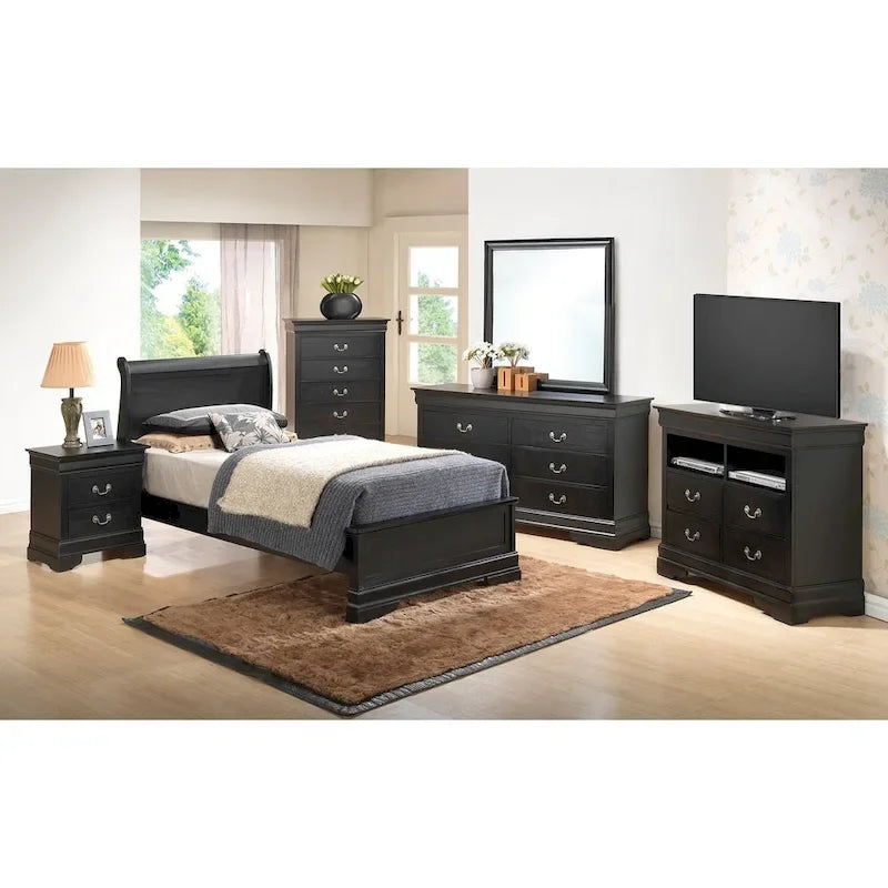 Letto matrimoniale Sleigh