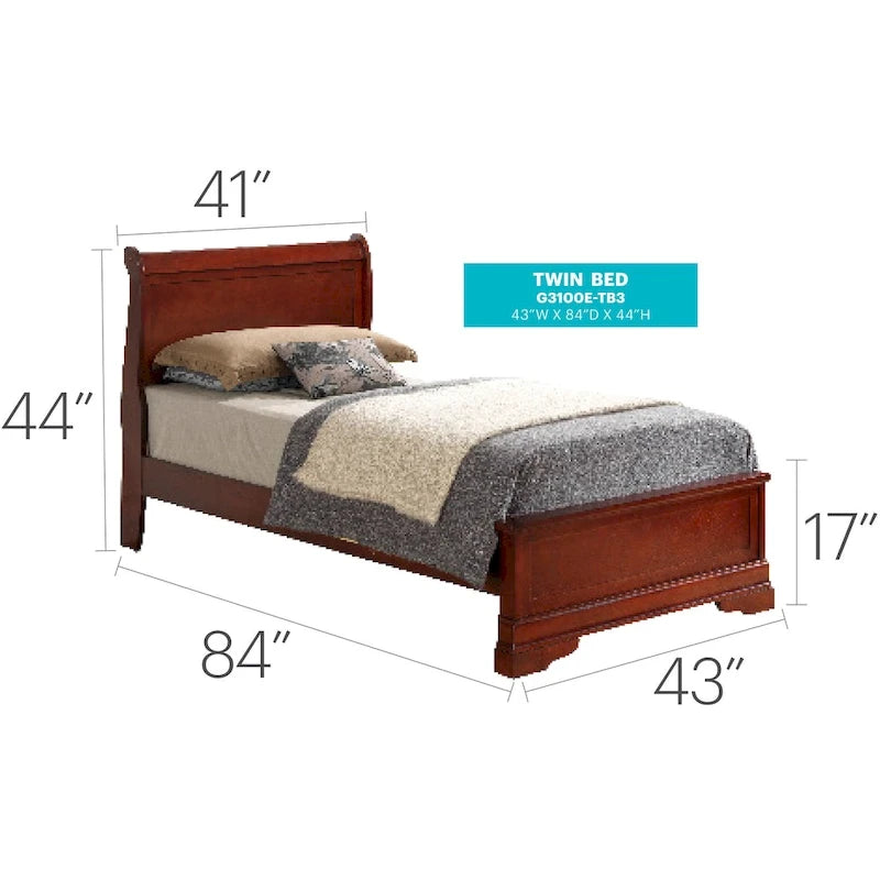 Letto matrimoniale Sleigh