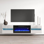 Mobile TV 72 per Camino Elettrico a Parete