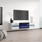 Mobile TV 72 per Camino Elettrico a Parete