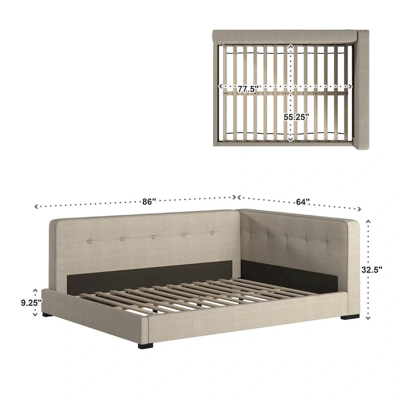 Lounger intero Basingstoke Grey