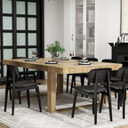 Tavolo riunioni 86,6L x 47,2P con base in legno