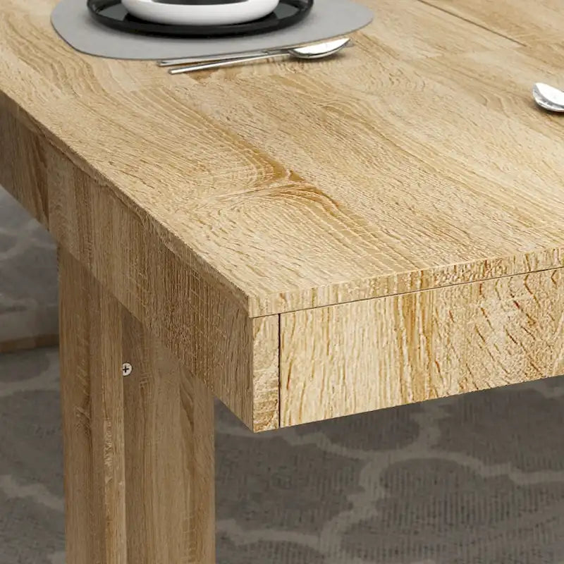 Tavolo riunioni 86,6L x 47,2P con base in legno