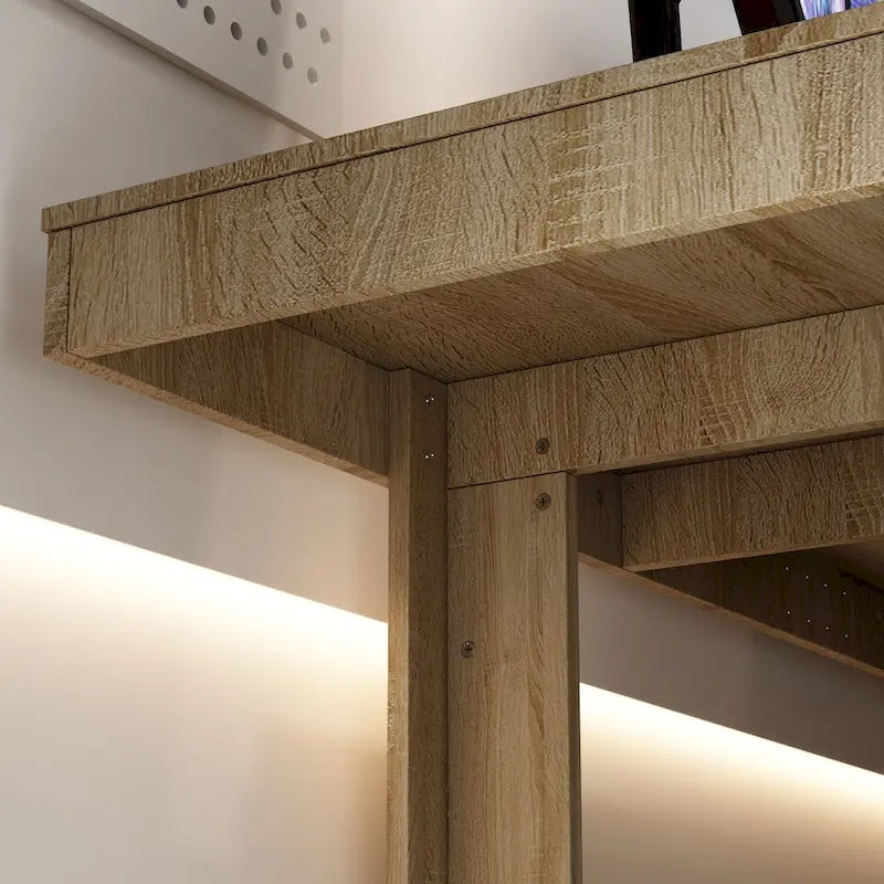 Tavolo riunioni 86,6L x 47,2P con base in legno