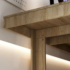 Tavolo riunioni 86,6L x 47,2P con base in legno