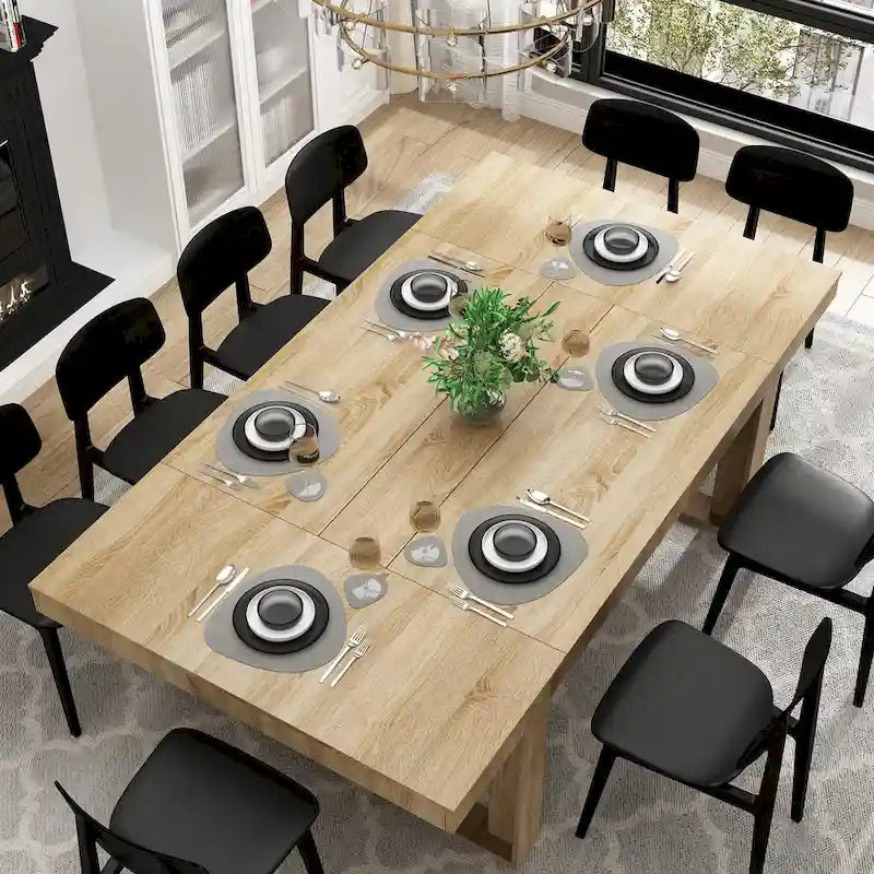 Tavolo riunioni 86,6L x 47,2P con base in legno