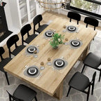 Tavolo riunioni 86,6L x 47,2P con base in legno