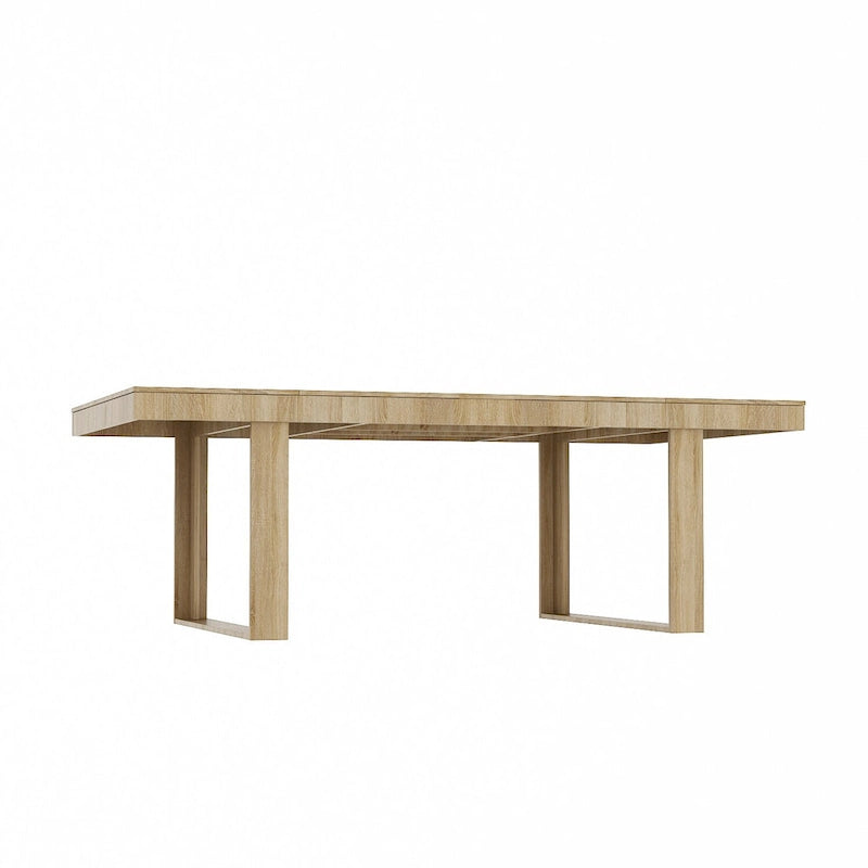 Tavolo riunioni 86,6L x 47,2P con base in legno