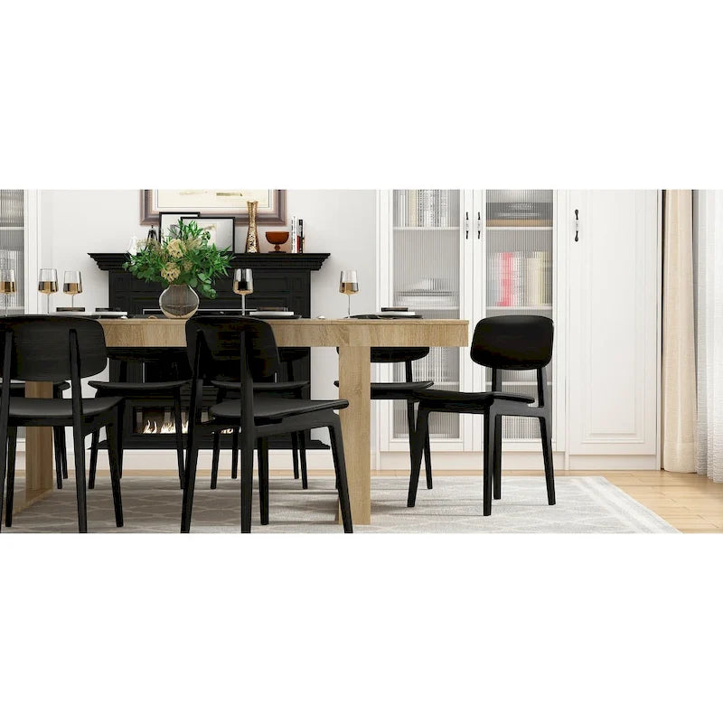 Tavolo riunioni 86,6L x 47,2P con base in legno