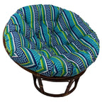 Cuscino per Papasan da Interno/Esterno 120 cm (Solo Cuscino)
