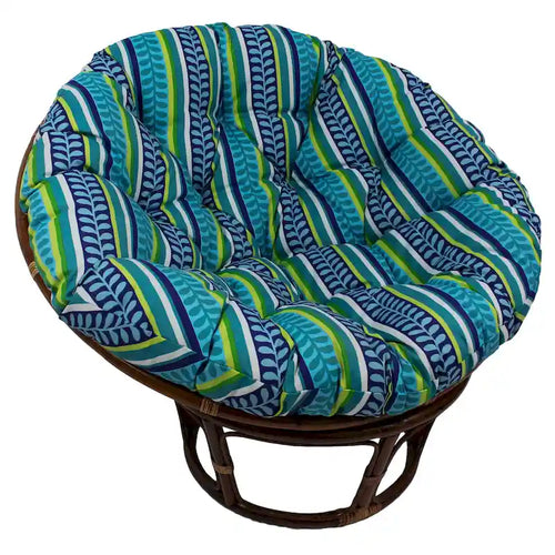 Cuscino per Papasan da Interno/Esterno 120 cm (Solo Cuscino)