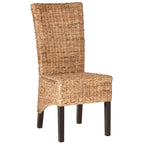 Sedia da pranzo Natural Dining (set da 2) - 46 x 59 x 103 cm - 46x58x104 cm