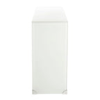 Consolle in vetro Ombre - Trasparente / Blu - 110 x 35 x 75 cm - 110Lx35Px76A