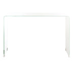 Consolle in vetro Ombre - Trasparente / Blu - 110 x 35 x 75 cm - 110Lx35Px76A