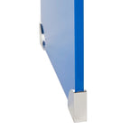 Consolle in vetro Ombre - Trasparente / Blu - 110 x 35 x 75 cm - 110Lx35Px76A