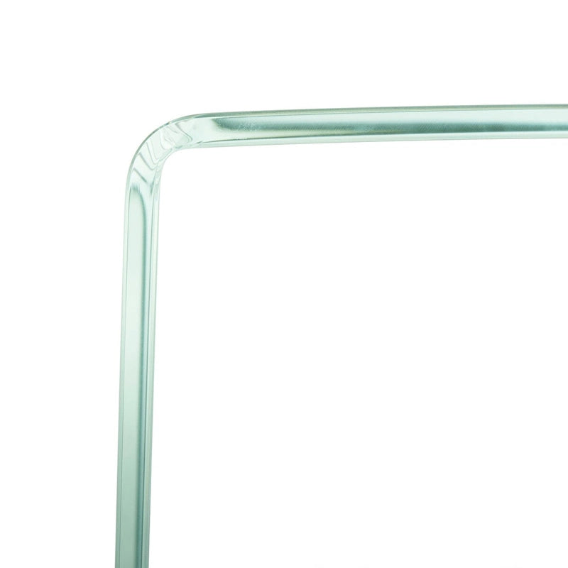 Consolle in vetro Ombre - Trasparente / Blu - 110 x 35 x 75 cm - 110Lx35Px76A