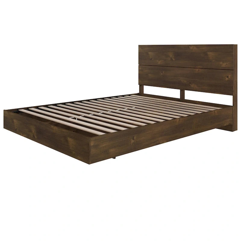 Set Comodino 2 Pezzi Con Struttura Letto E Testiera, Tartufo