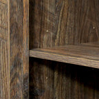 Madia moderna in legno, credenza con 3 ante e 2 cassetti
