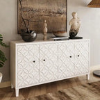 Mobile dispensa con 4 ante in legno Mobiletto credenza buffet