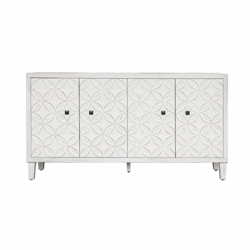 Mobile dispensa con 4 ante in legno Mobiletto credenza buffet