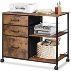 Cassettiera Portadocumenti a 3 Cassetti - 15,75P x 29,53L x 26,77H